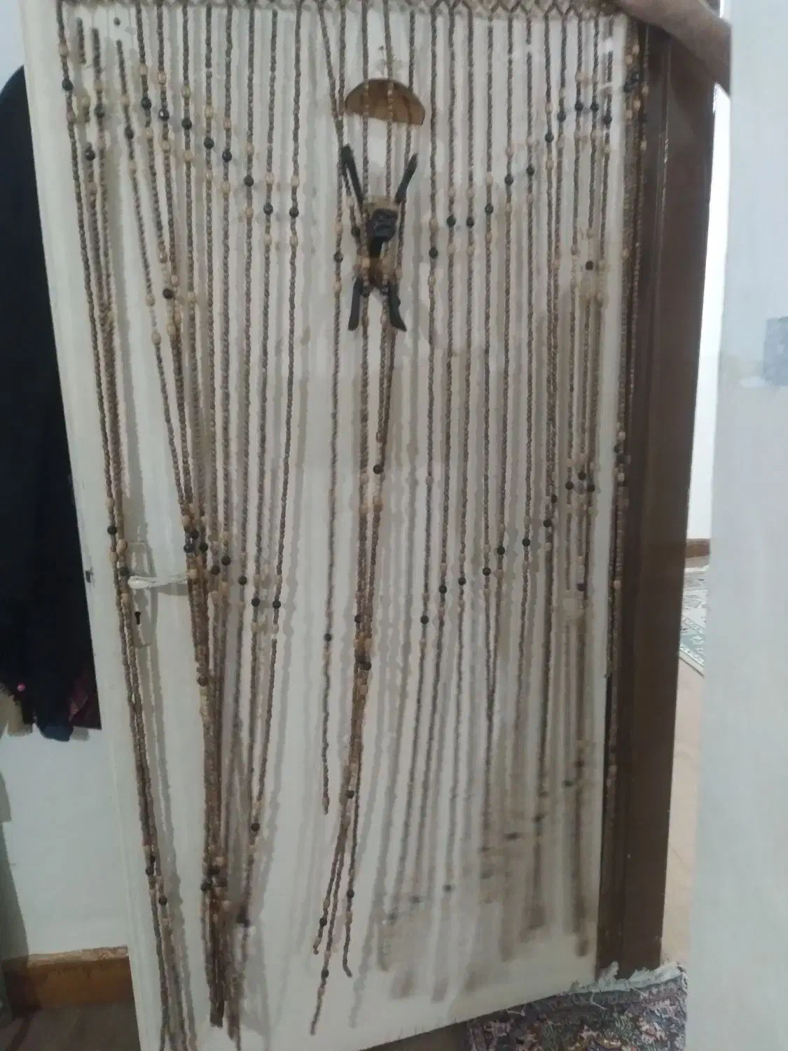 اویز مهره ای چوبی|صنایع دستی و سایر لوازم تزئینی|کنارک, |دیوار