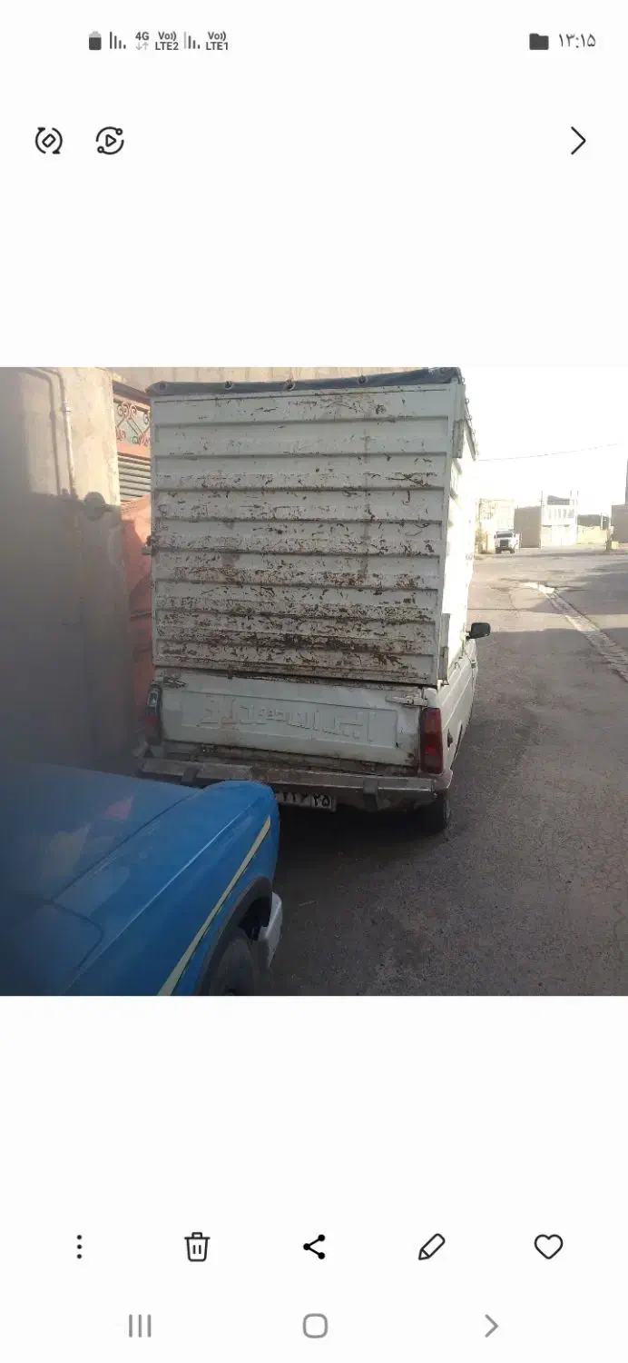 وانت مدل ۸۶ دوگانه شرکتی فنی سالم|خودرو سواری و وانت|سراب, |دیوار