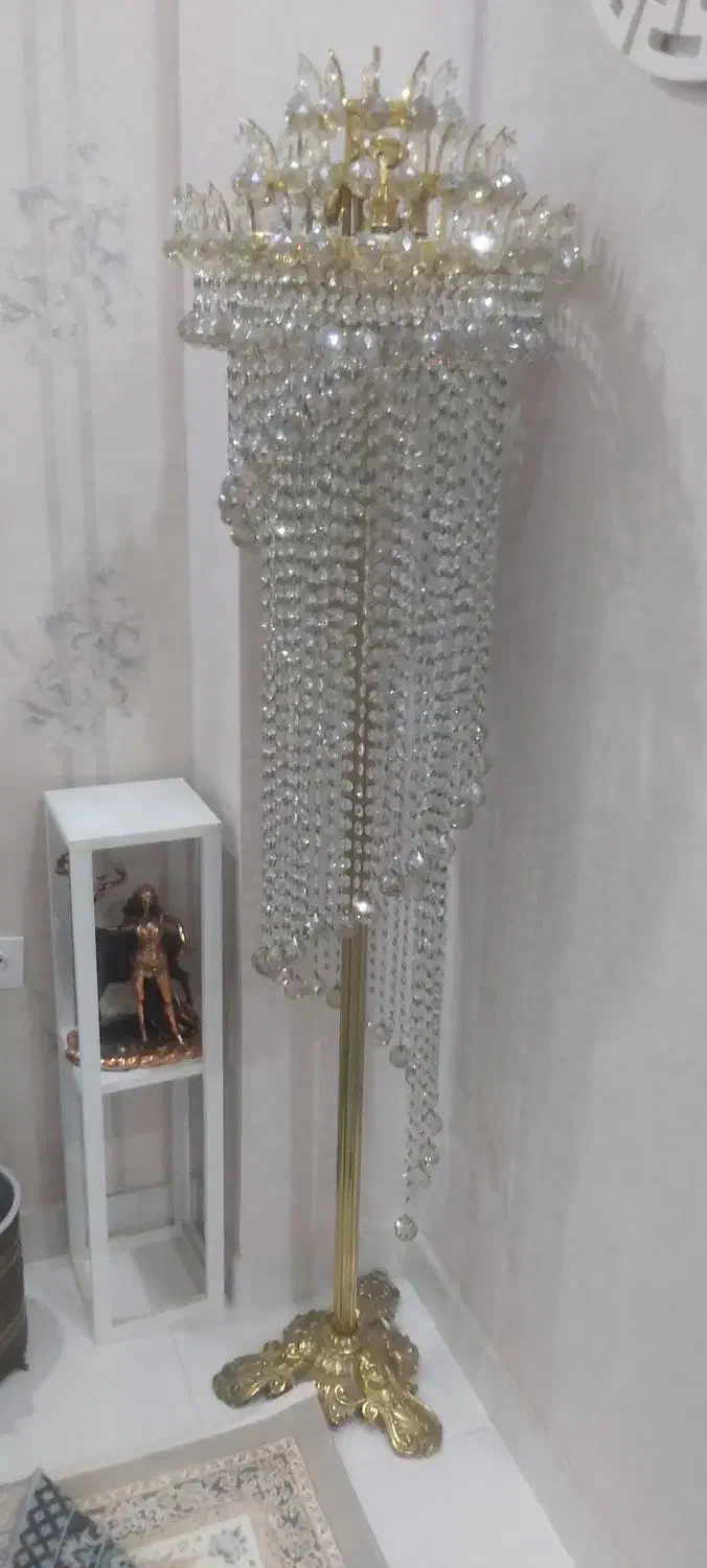 آباژور کریستالی|چراغ خواب و آباژور|تهران, منیریه|دیوار