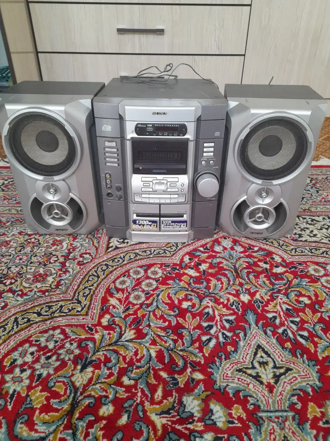 ظبط سونی اصل فلش خور|سیستم صوتی خانگی|الیگودرز, |دیوار