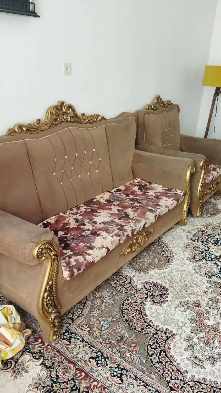 مبل سلطنتی|مبلمان خانگی و میز عسلی|بیرجند, |دیوار