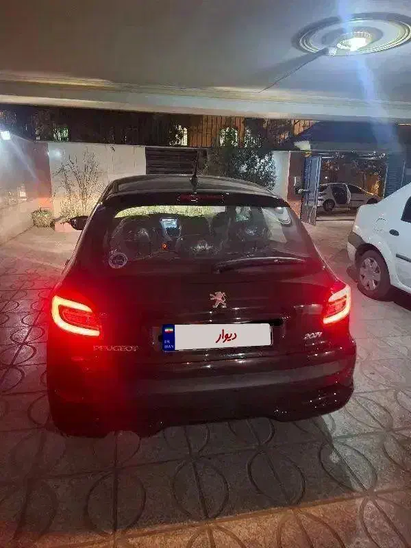 207 مشکی tu5 plus|خودرو سواری و وانت|فردیس, قریشی|دیوار