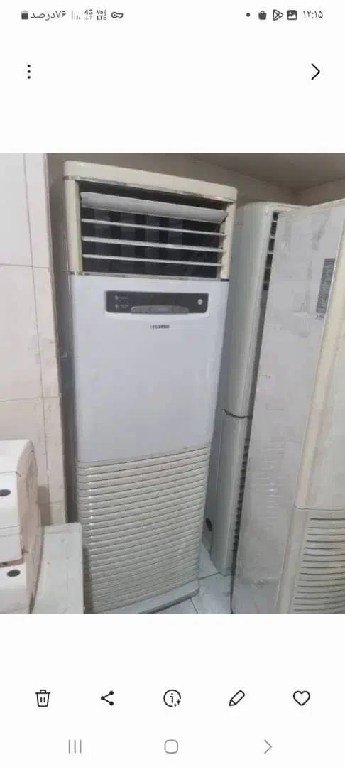 کولر گازی ایستاده ۶۰ هزار سامسونگ|کولر گازی و فن‌کوئل|تهران, هروی|دیوار