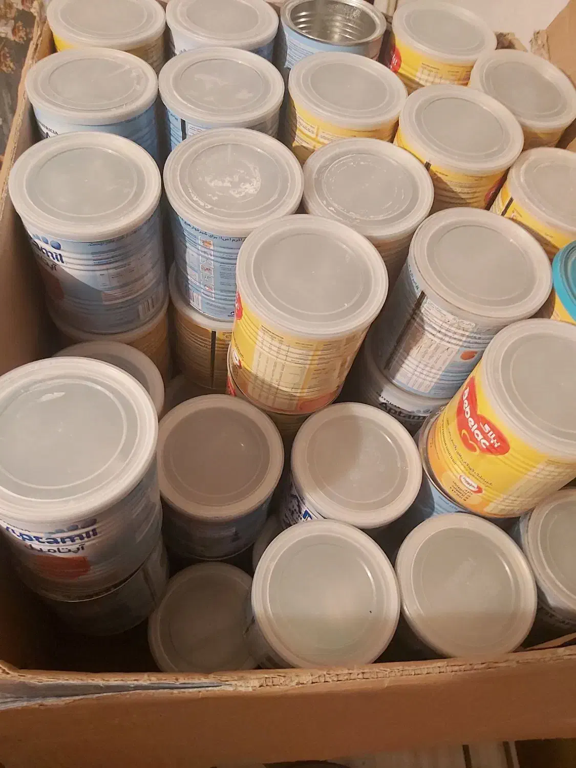 قوطی شیر خشک|ظروف نگهدارنده، پلاستیکی، یکبارمصرف|قوچان, |دیوار