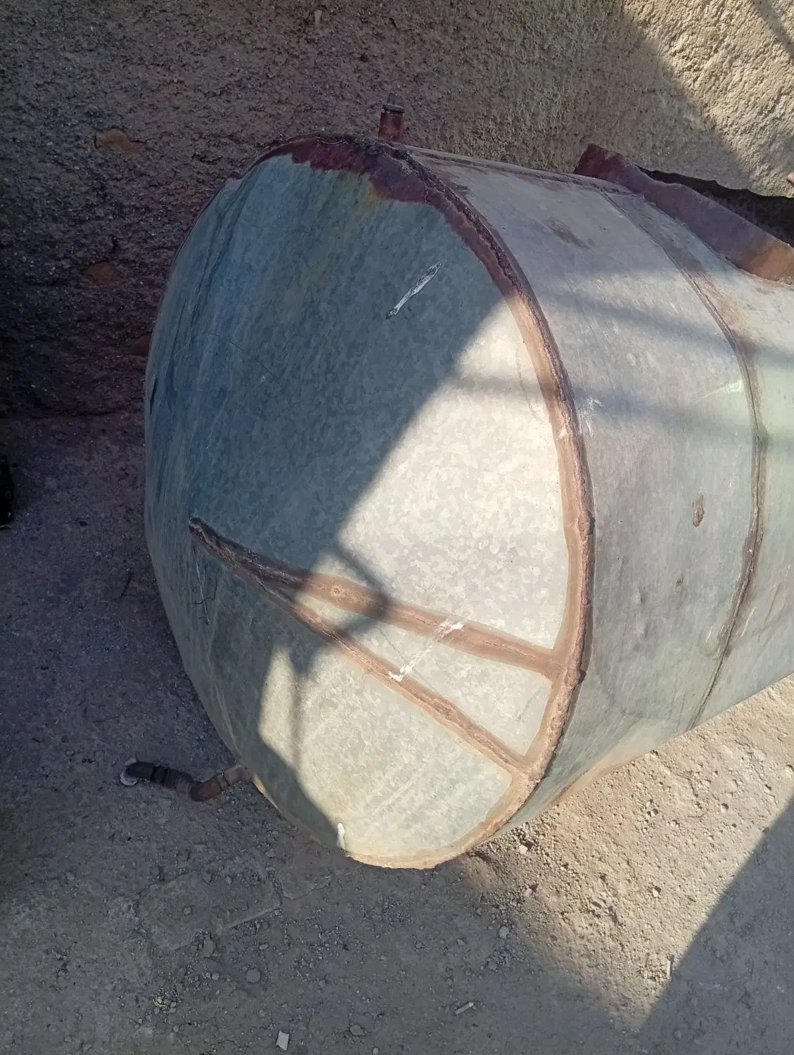 تانکر 1000لیتری گالوانیزه ورق ۲ میل|مصالح و تجهیزات ساختمان|اقبالیه, |دیوار