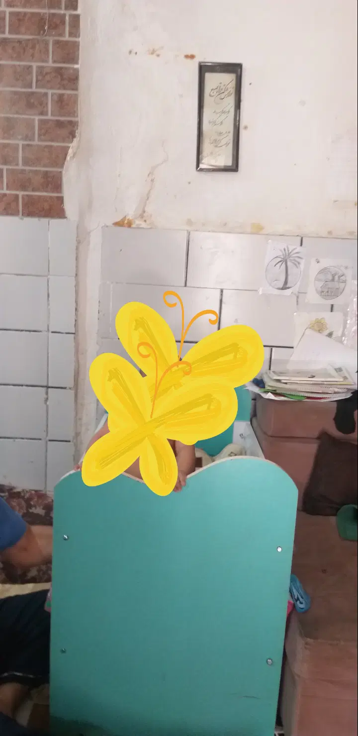 تخت کودک|تخت و صندلی بچه|اهواز, گلستان|دیوار