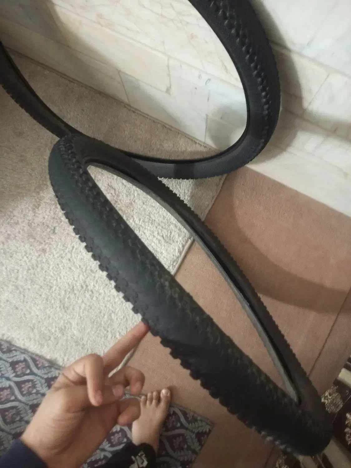 لاستیک دوچرخه 26|دوچرخه، اسکیت، اسکوتر|قم, فرهنگیان و شهربانی|دیوار