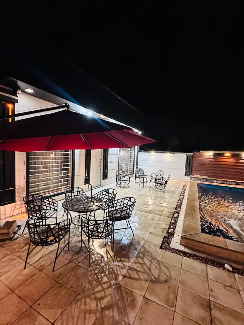 اجاره باغ ویلا استخرآبگرم چهارفصل|اجارهٔ کوتاهمدت ویلا و باغ|تهران, خرمشهر|دیوار