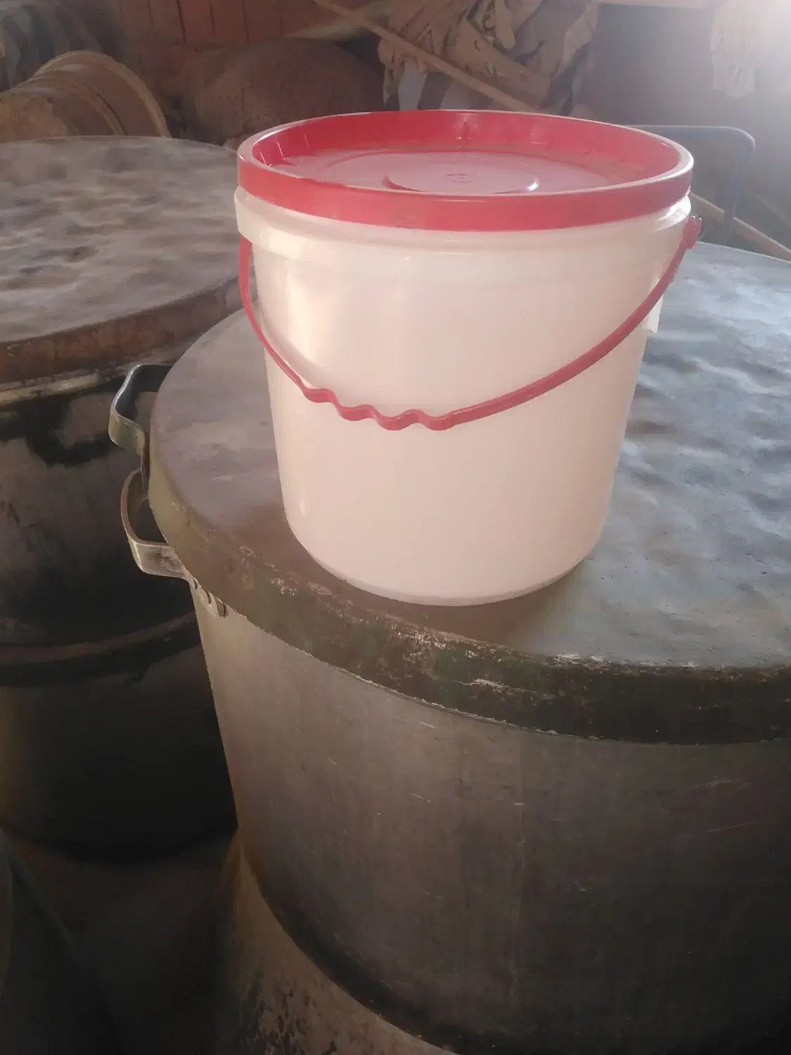 دبه8 کیلویی|ظروف نگهدارنده، پلاستیکی، یکبارمصرف|گنبد کاووس, |دیوار