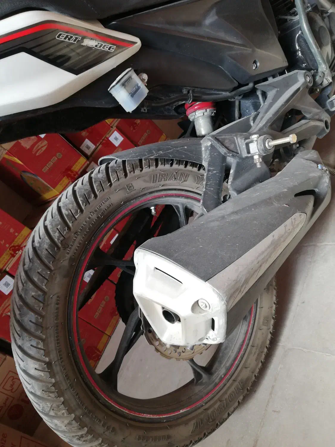 موتور دلتا 160|موتورسیکلت|صدرا-فارس, فاز ۱|دیوار