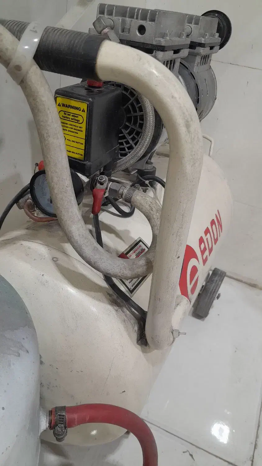 پمپ باد ۵۰لیتری سایلنت|ابزارآلات|بندرعباس, |دیوار