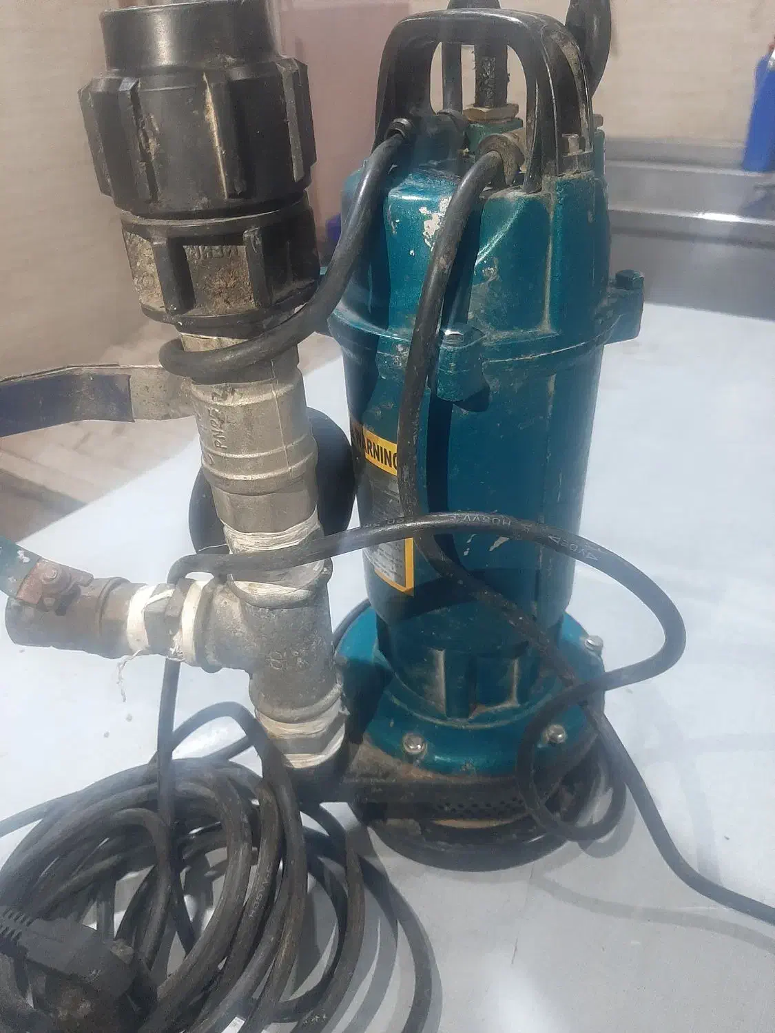 پمپ اب .لجن کش|ابزارآلات|لولمان, |دیوار