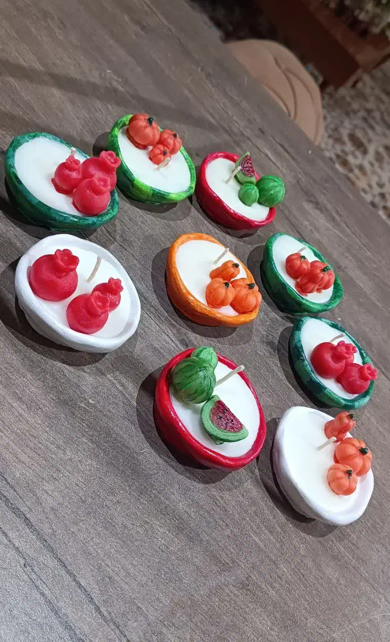 شمع یلدایی|صنایع دستی و سایر لوازم تزئینی|پاکدشت, شهرک امام رضا|دیوار