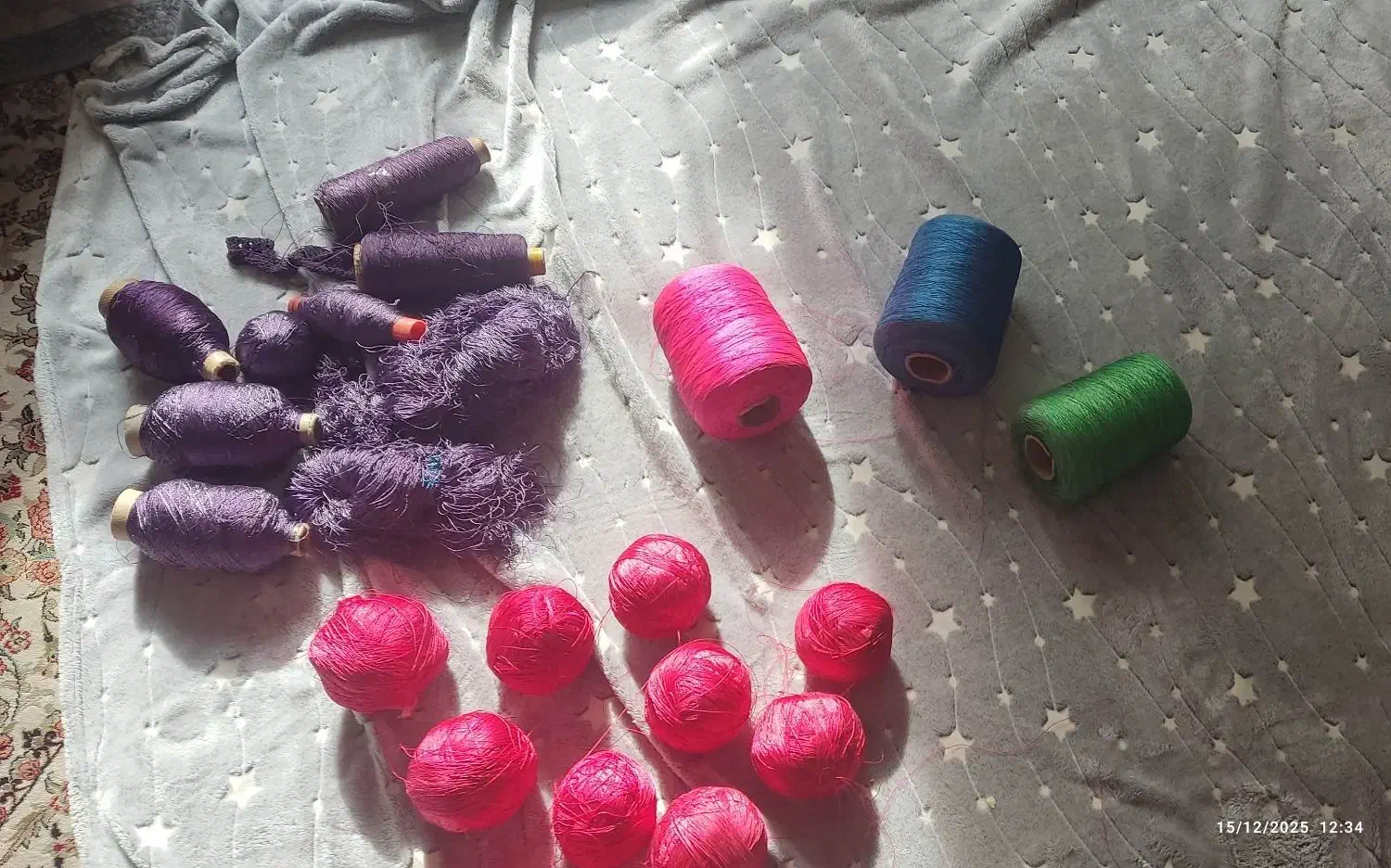 فروش نخ ابریشم اعلا.|لوازم خیاطی و بافتنی|اصفهان, فرح آباد|دیوار