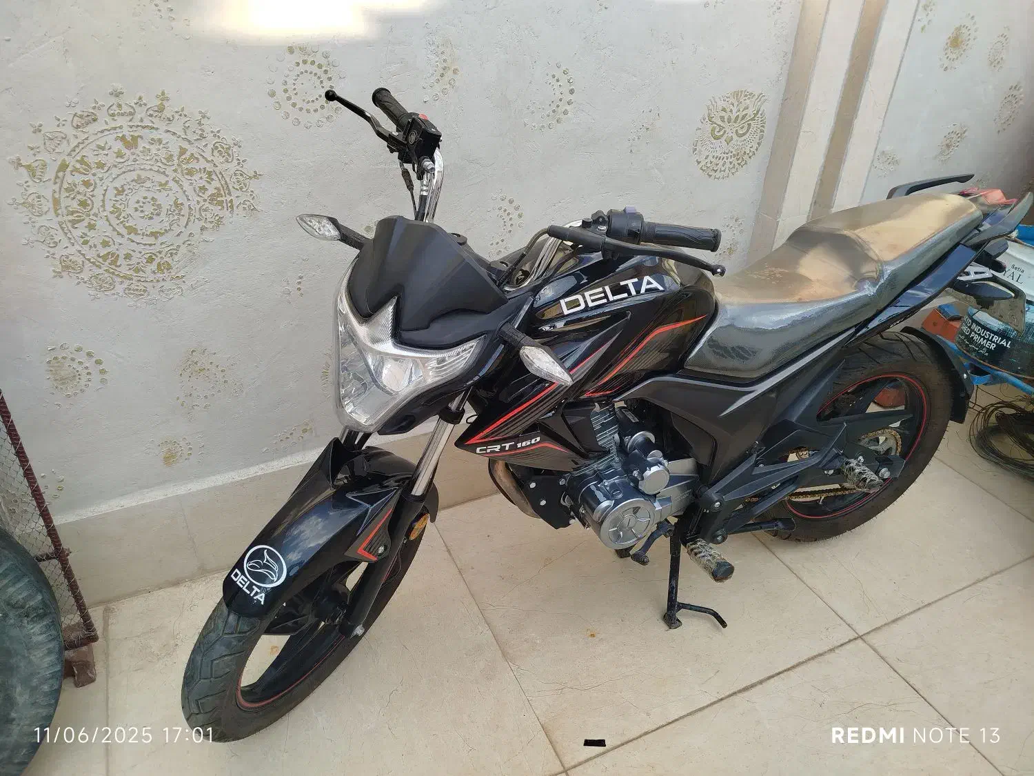 موتورسیکلت دلتا ۱۶۰ crt|موتورسیکلت|گلبهار, شهر جدید گلبهار|دیوار