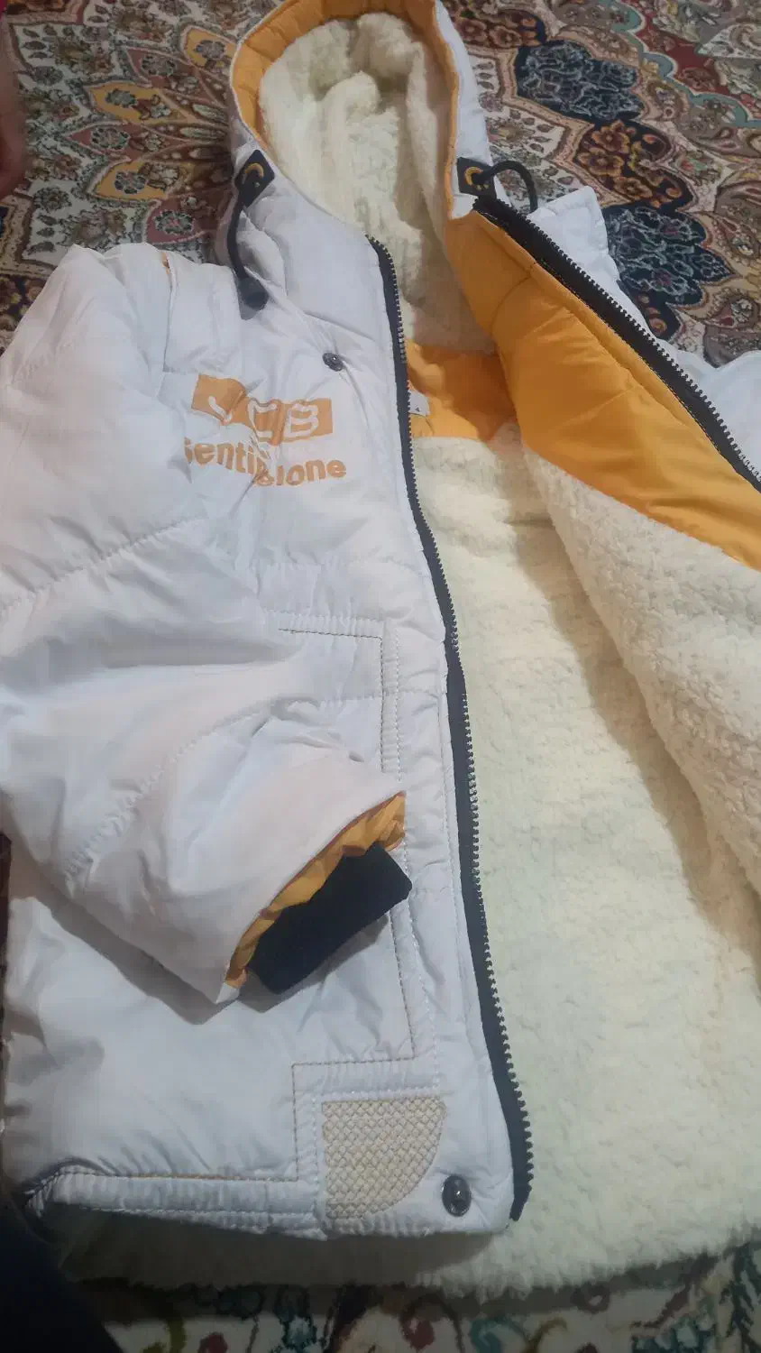 کاپشن نو ۲روزه خریدم بهترین مارک جنس خوب|کفش و لباس بچه|صحنه, |دیوار