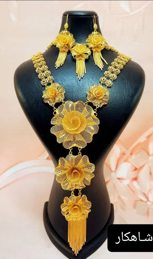 ست های کردی در قالب طلا فقط در گالری شاهکار|جواهرات|ارومیه, |دیوار