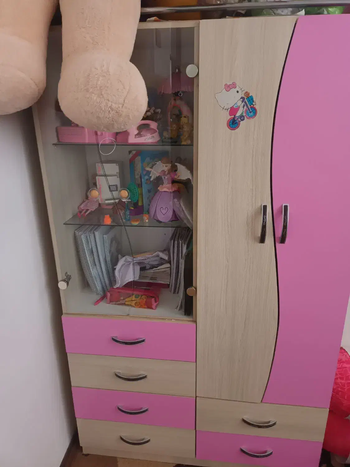 کمد بچه در حد نو|جاکفشی، کمد، دراور|شهرکرد, |دیوار