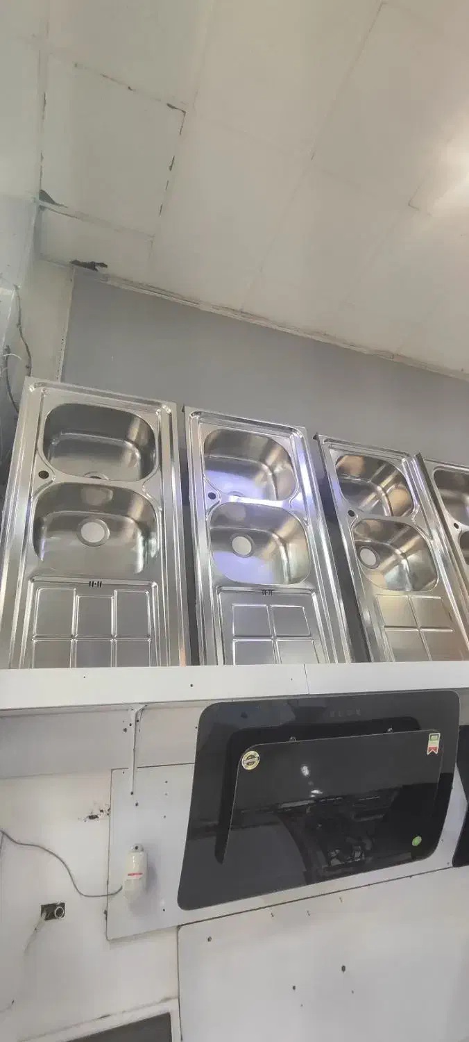 سینک استیل اخوو.ان روکار کد 80|مصالح و تجهیزات ساختمان|نیشابور, مدرس|دیوار