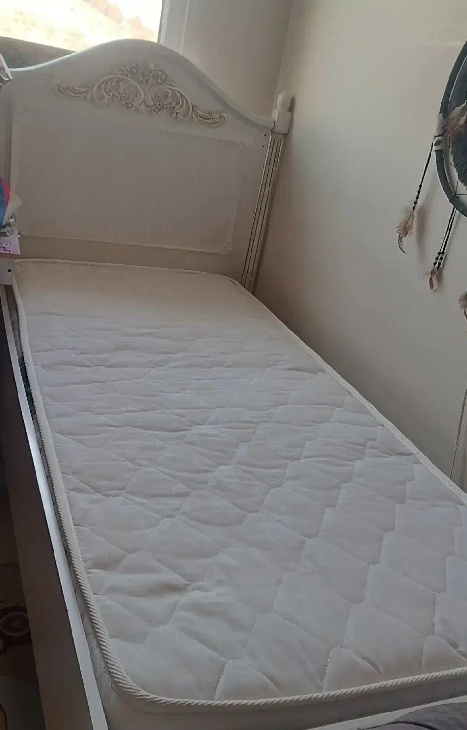 تخت خواب با تشک ویک عددکاناپه دونفره|تخت و سرویس خواب|تهران, استخر|دیوار