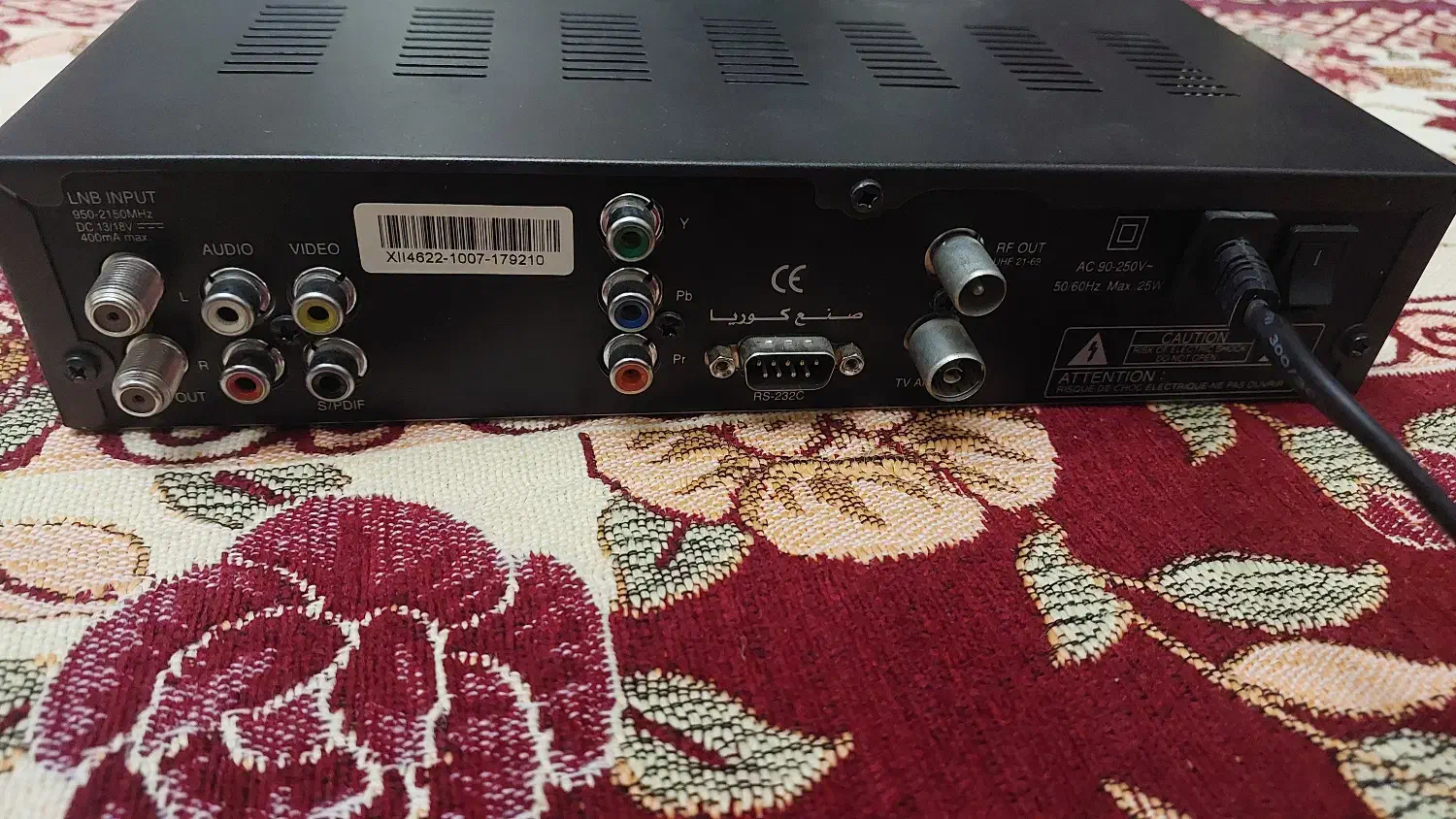 گیرنده دیجیتالی همراه با کارتن|صوتی و تصویری|اسلامشهر, شهرک مهدیه|دیوار