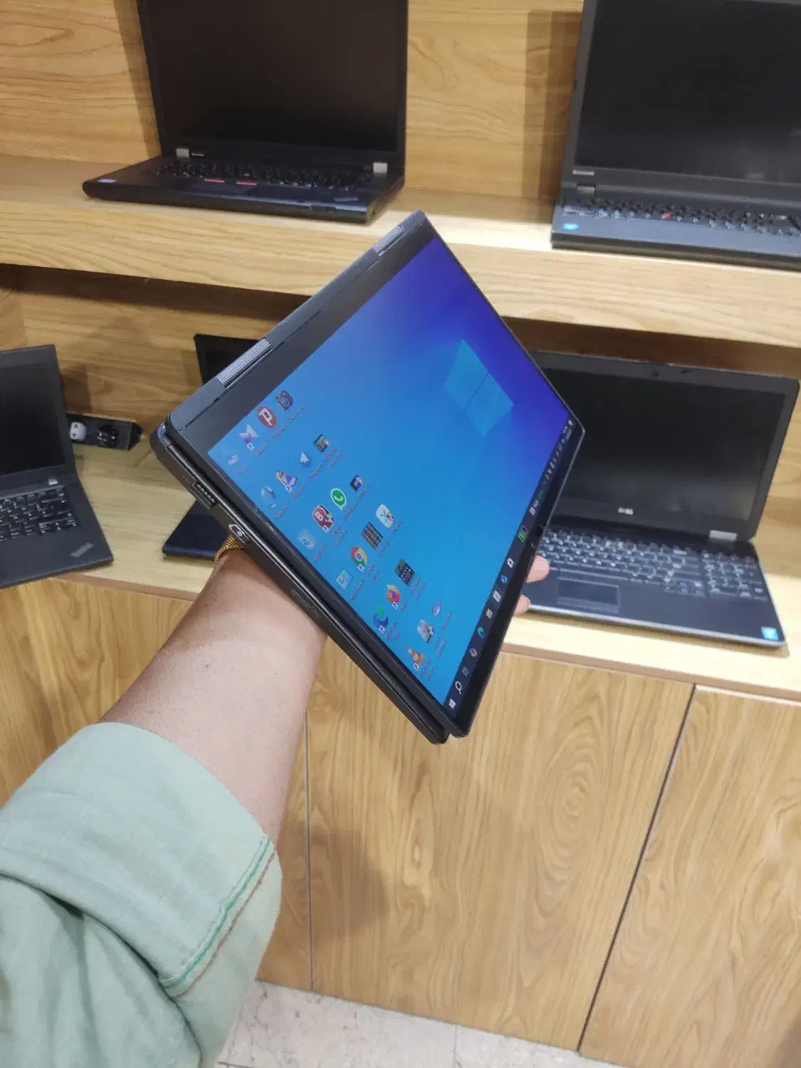 لپتاپToshiba i7-2in1لمسی نسل۱۱/رم۱۶/هارد256ssd|رایانه همراه|تهران, استخر|دیوار