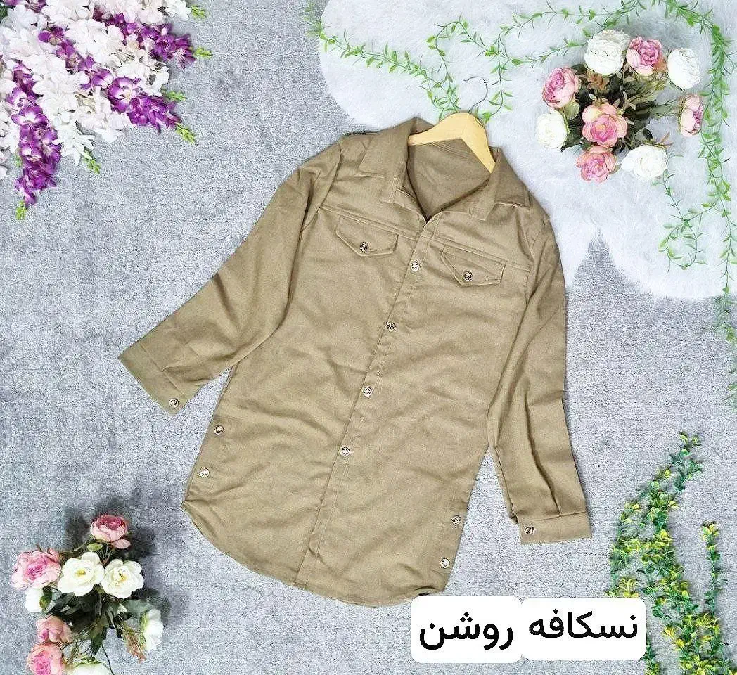 مانتو کتان بنگال فصل|لباس|قم, باجک دو|دیوار