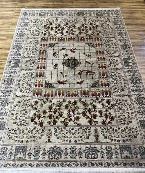 فرش طرح قشقایی/قالی مد روز۲۰۲۵|فرش|شیراز, لاله|دیوار