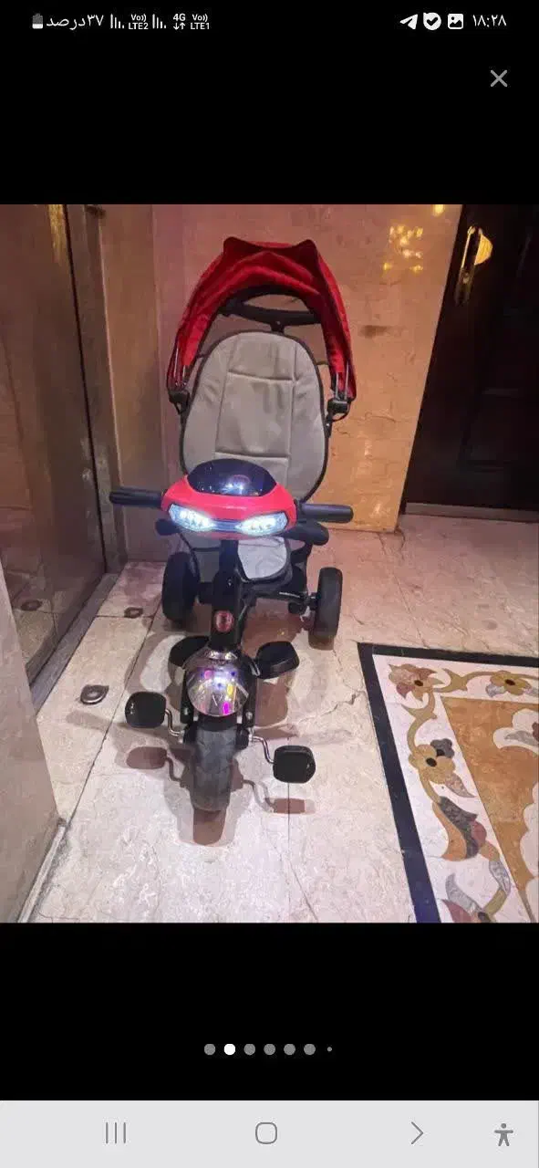 سه چرخه کودک خارجی برند فلامینگو|کالسکه و لوازم جانبی|تهران, ارامنه|دیوار