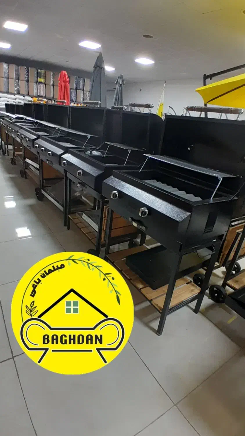 کبابپزگازی مدل ds44 باربیکیوشعله دار (باغدان)|اجاق گاز و لوازم برقی پختوپز|چهارباغ, |دیوار