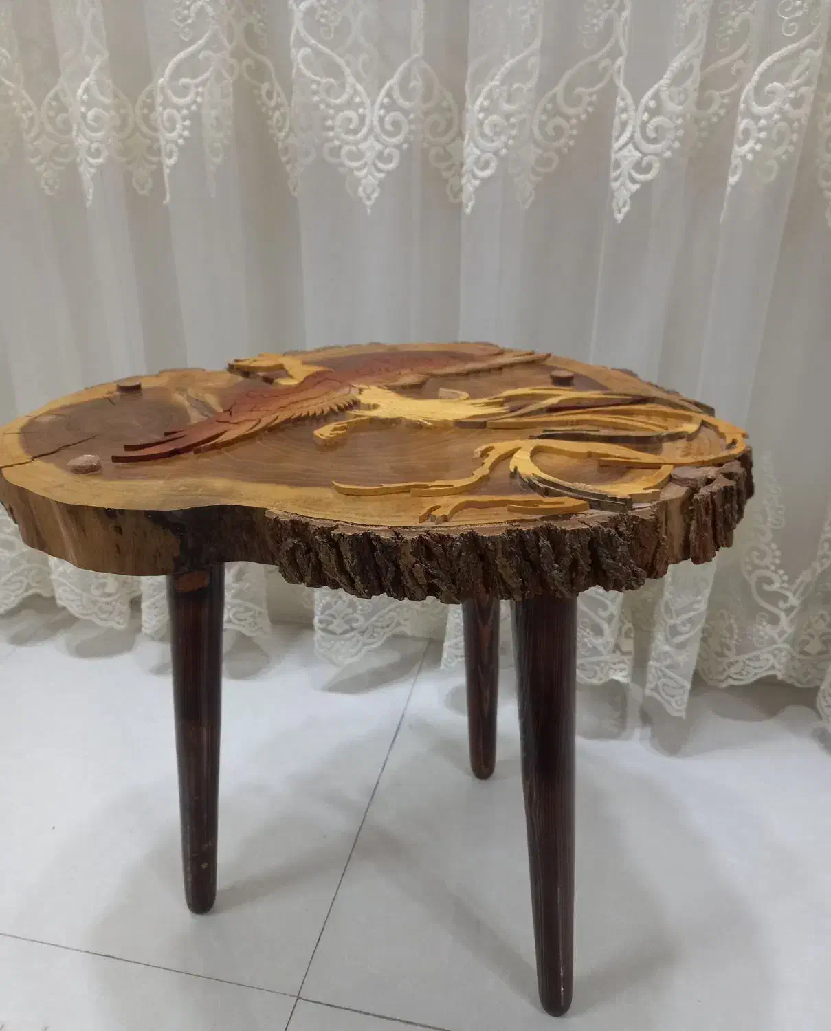 میز روستیک|میز و صندلی غذاخوری|مشهد, سمزقند|دیوار