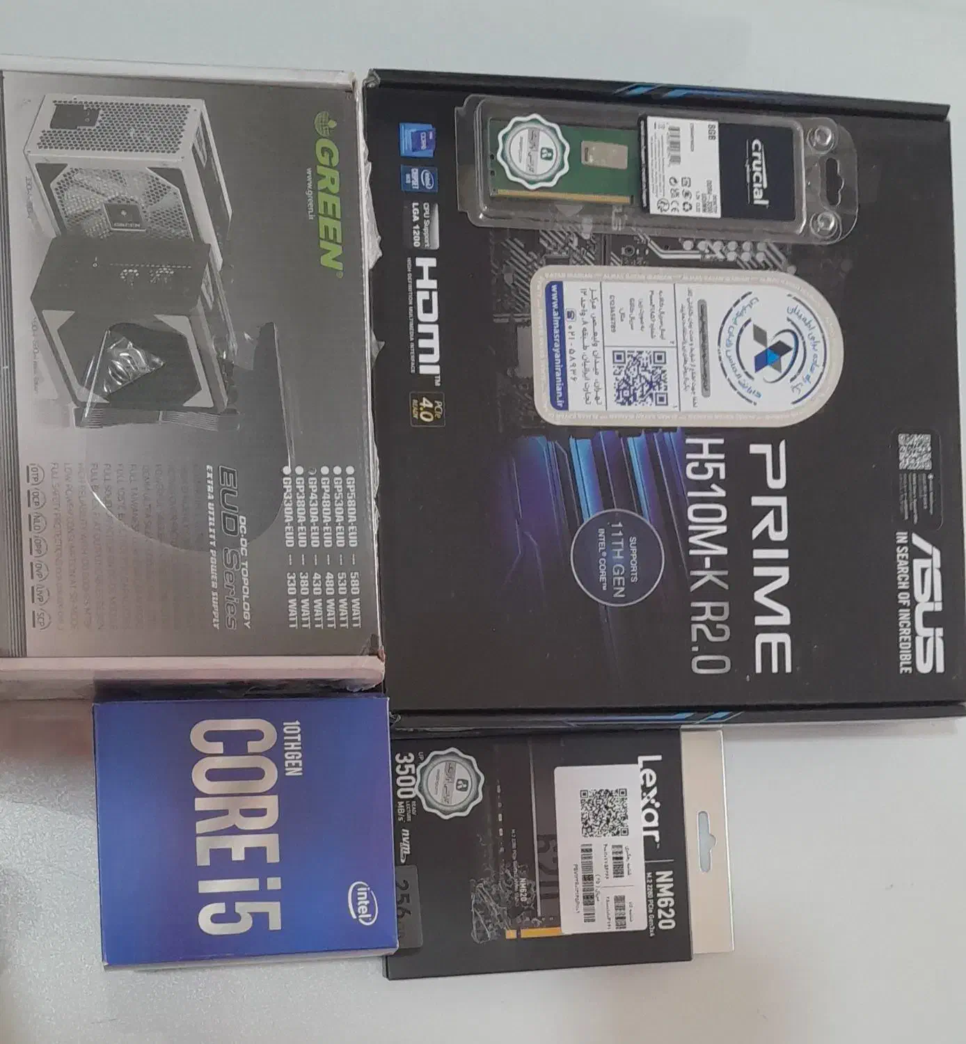 کیس نسل ۱۰ i5|رایانه رومیزی|الوند, |دیوار