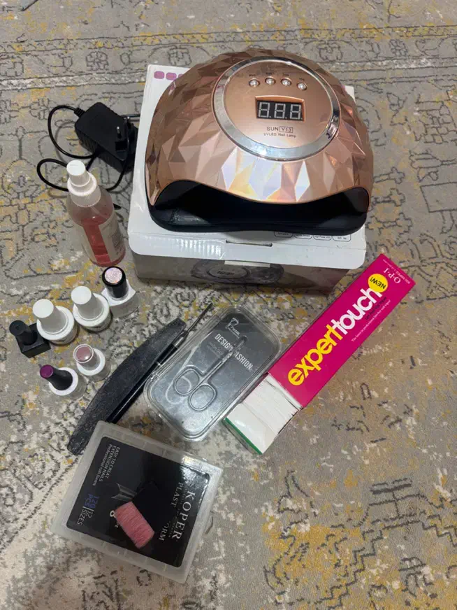 وسایل کاشت ناخن|آرایشی، بهداشتی، درمانی|خرمآباد, |دیوار