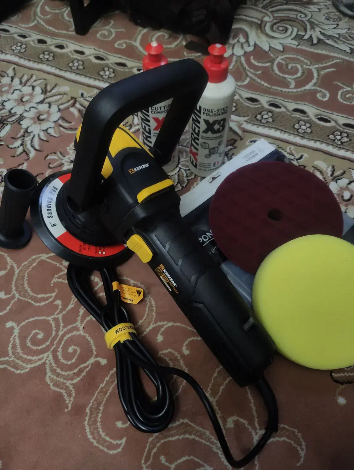 پولیشر کنزاکس اوربیتال با دیمر وکلی وسایل گارانتی|قطعات یدکی و لوازم جانبی|تهران, مینابی|دیوار