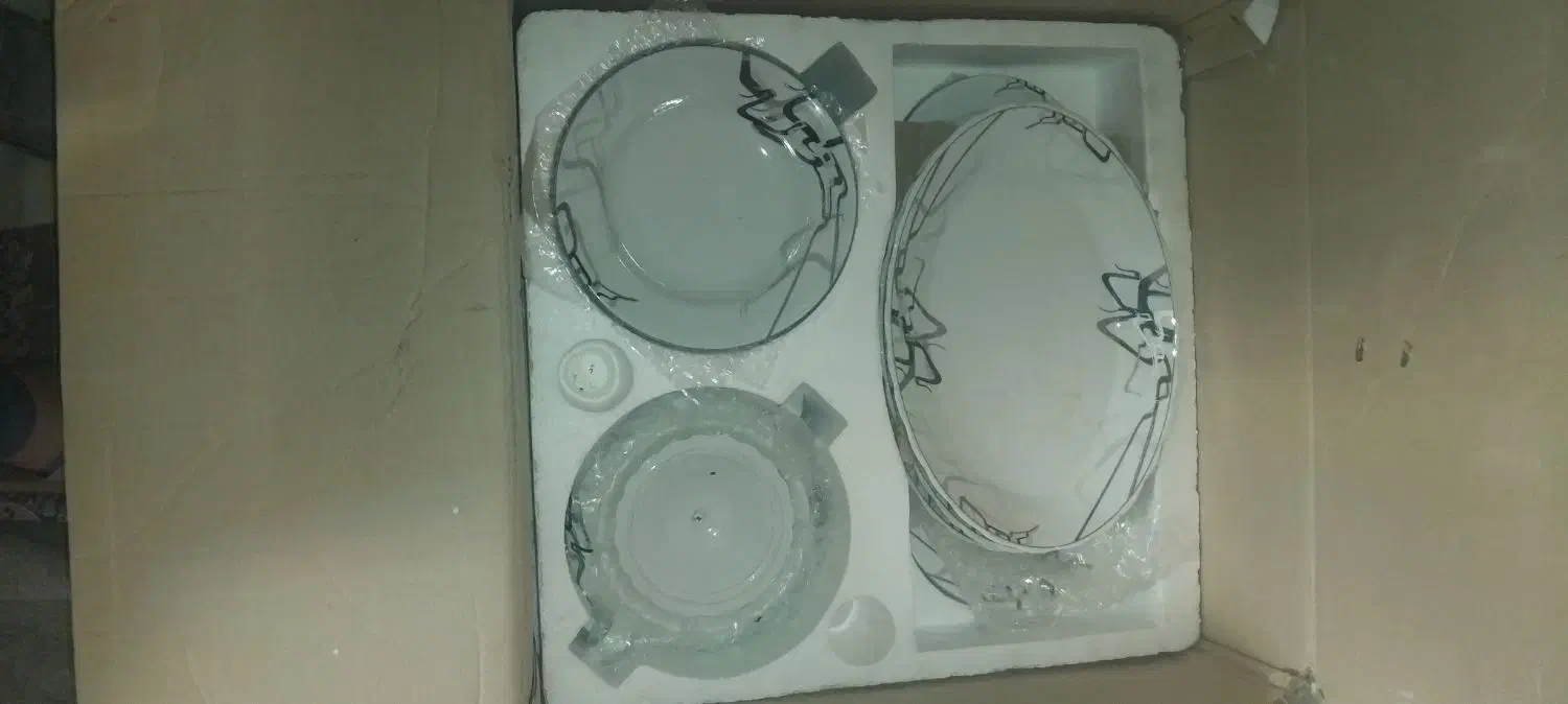 سرویس غذا خوری پارس چینی 129پارچه|ظروف سرو و پذیرایی|کهنوج, |دیوار