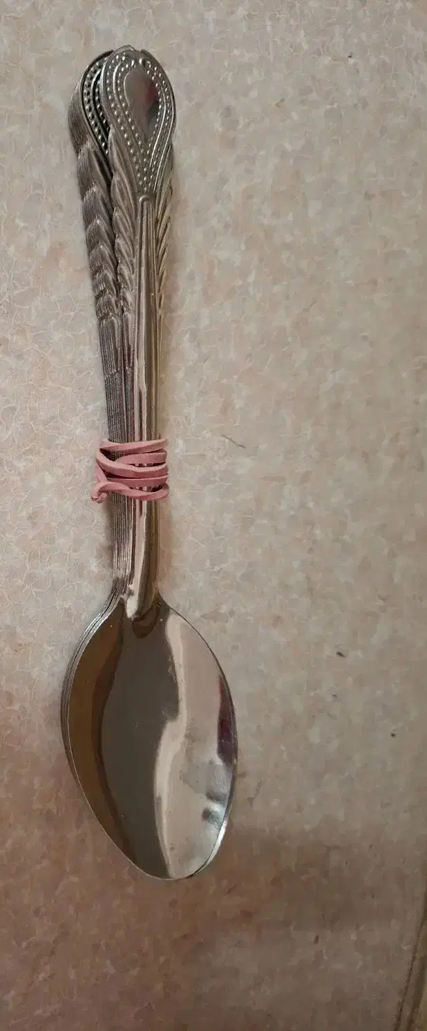 قاشق  نازک|ظروف سرو و پذیرایی|کاشان, طالقانی|دیوار