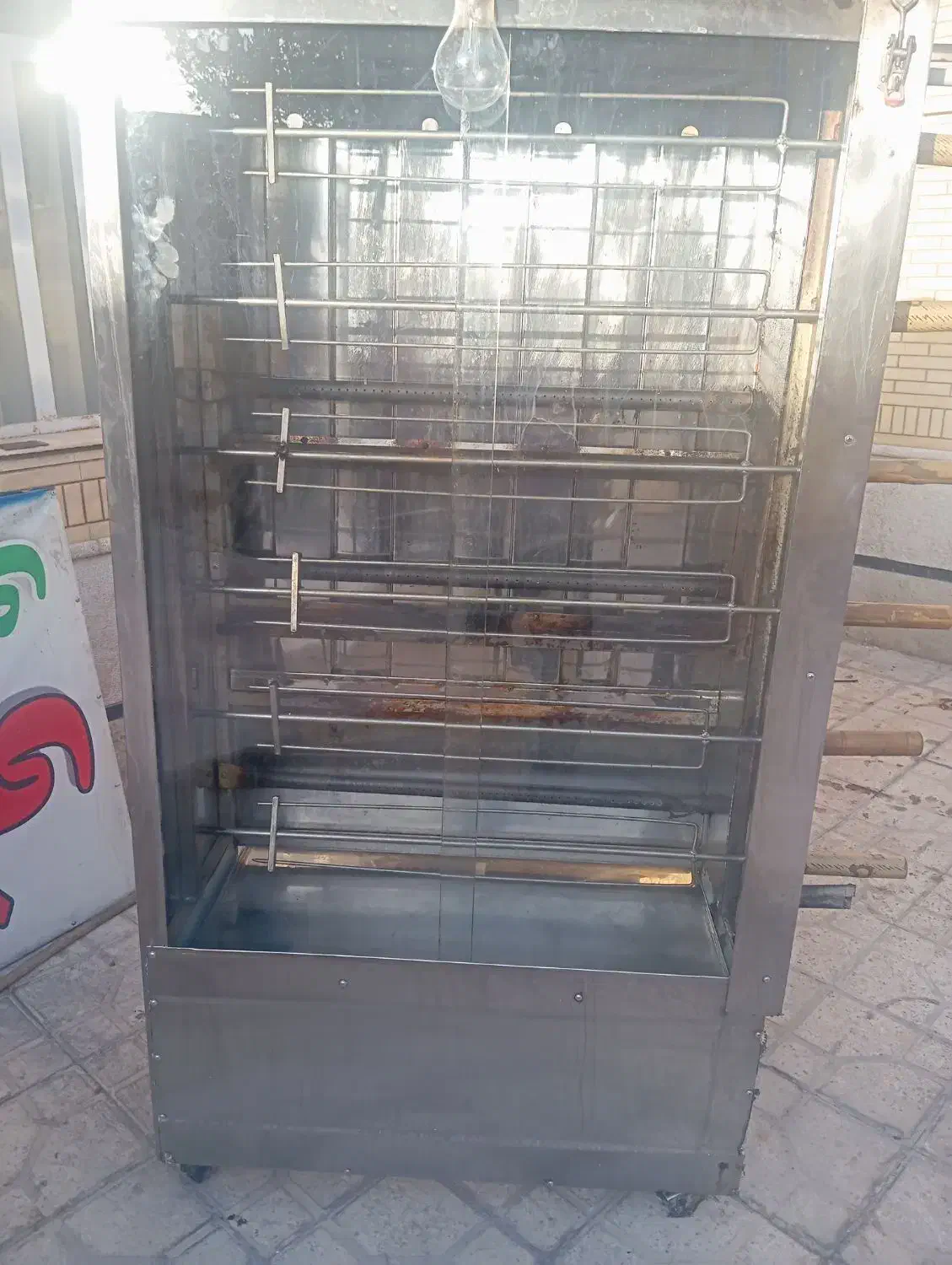 فر جوجه گردان پاچینی شش سیخ با کارکرد کم|اجاق گاز و لوازم برقی پختوپز|شیراز, مسلم|دیوار