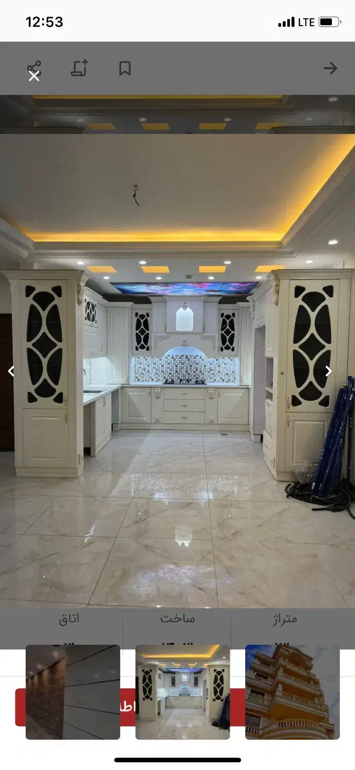 آپارتمان130متر/متریال برند/تاپ لوکیشن/بدون مشابه|فروش آپارتمان|اهواز, گلستان|دیوار