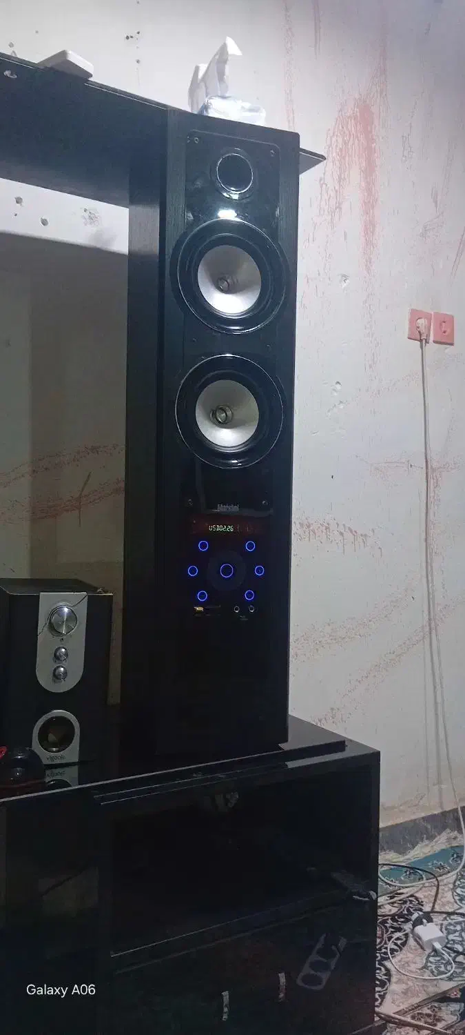 اسپیکر دوقلو|سیستم صوتی خانگی|اهواز, کمپلو جنوبی|دیوار