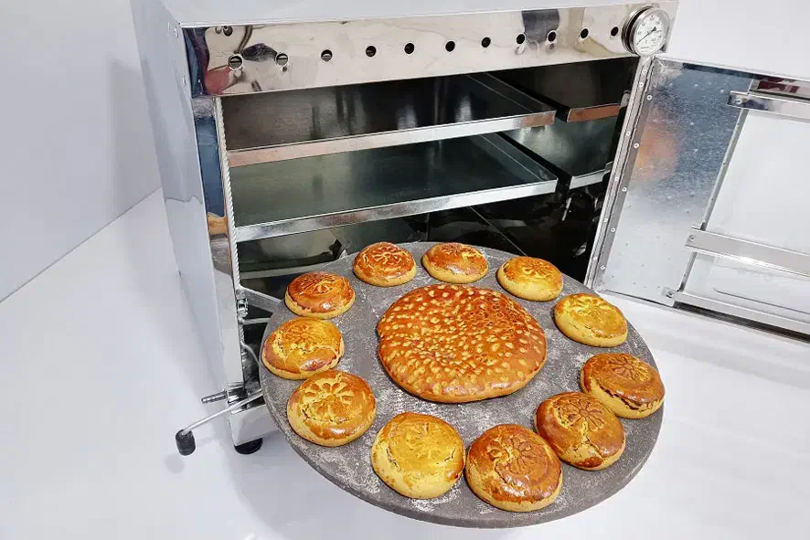 استیل گلفر نان پز تنور گازی بزرگ 2سینی پخت نان کیک|اجاق گاز و لوازم برقی پختوپز|یزد, |دیوار