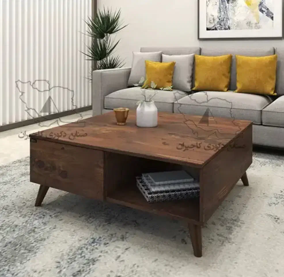 میز جلو مبلی به همراه دو تا عسلی|مبلمان خانگی و میز عسلی|اسلامشهر, شهرک مفیدی|دیوار