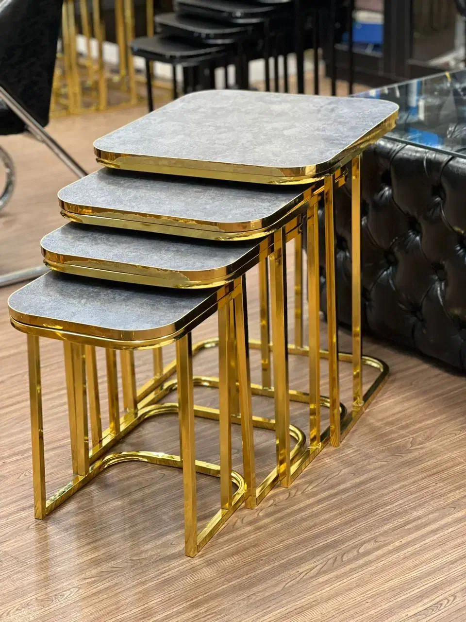 میز عسلی 4 تیکه شیک و با کلاس|مبلمان خانگی و میز عسلی|مهاباد (آذربایجان غربی), |دیوار