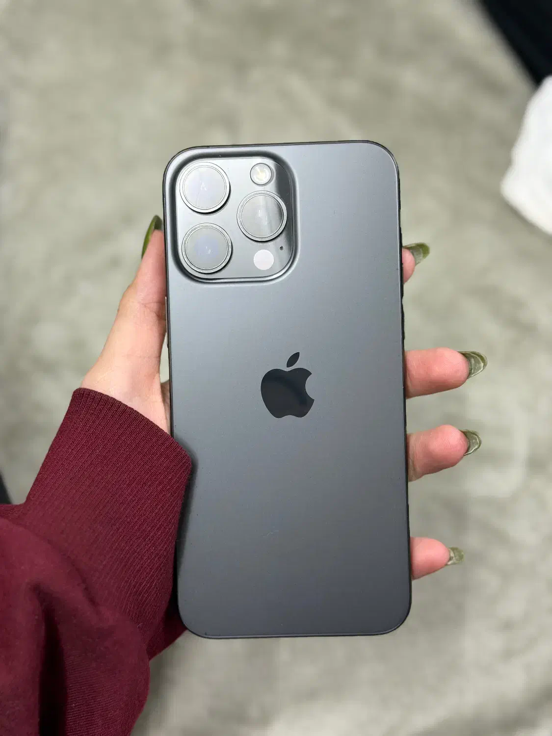 Iphone 15promax za/a 256g black titanium|موبایل|تهران, صادقیه|دیوار