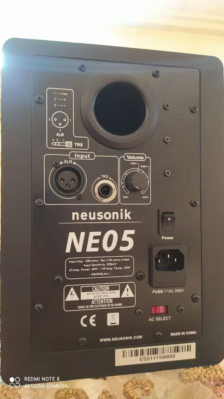 اسپیکر مانیتورینگ 5 اینچ Neusonik|سیستم صوتی خانگی|تهران, دانشگاه شریف|دیوار