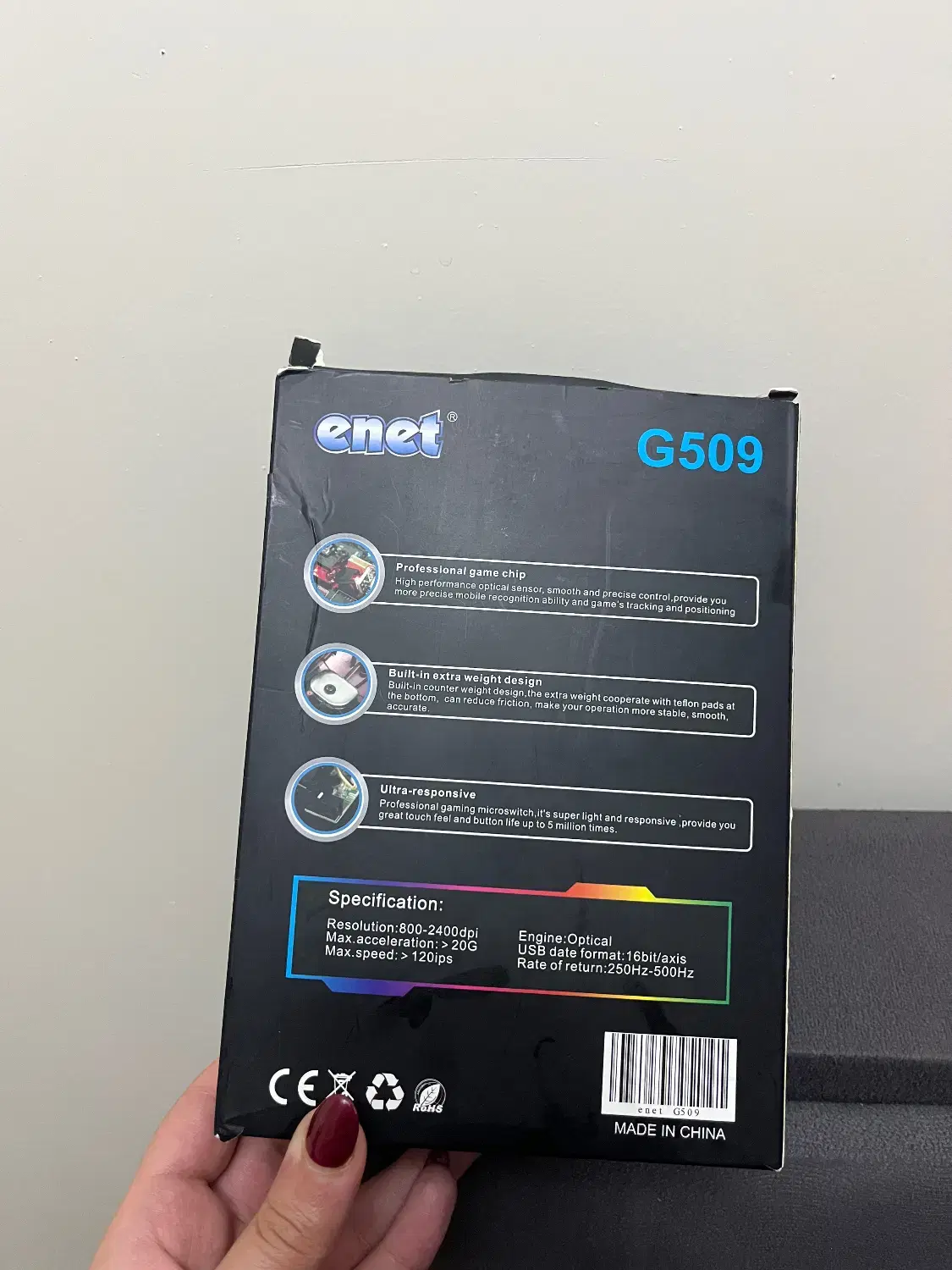 موس گیمینگ G509|قطعات و لوازم جانبی رایانه|تهران, شارق|دیوار