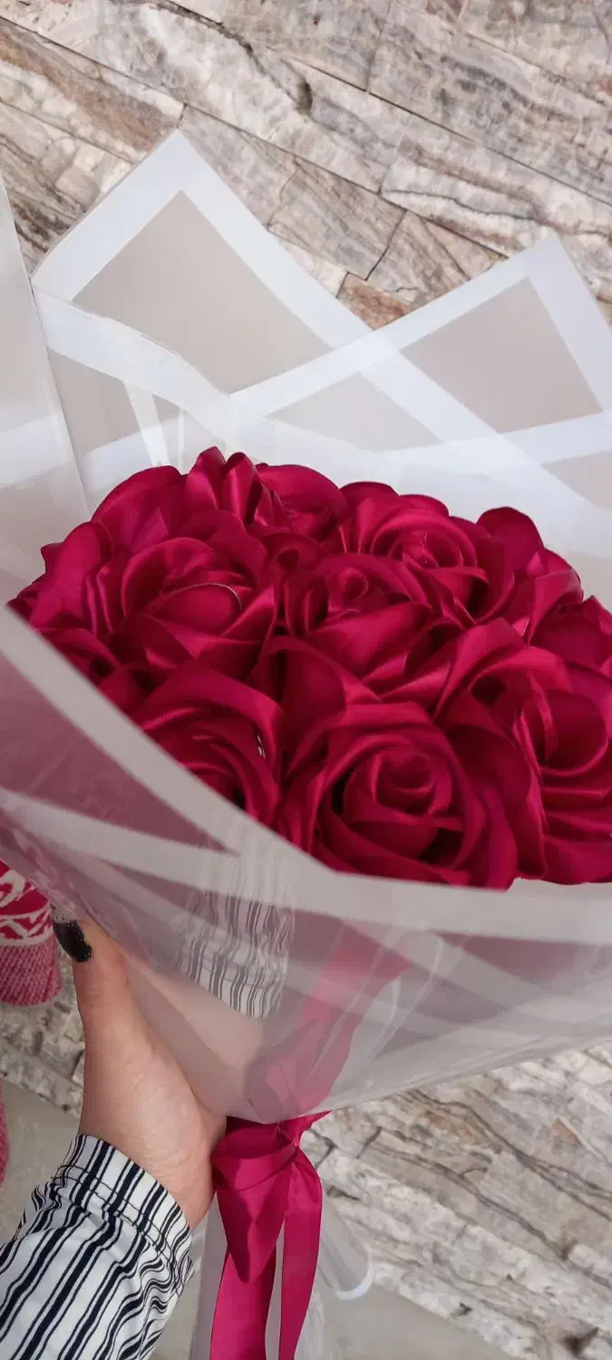 گل روبانی|گل مصنوعی|بومهن, |دیوار