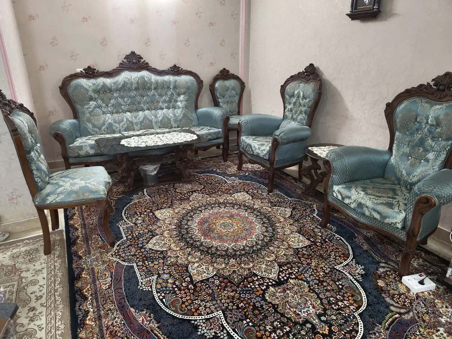 مبل استیل در حد نو|مبلمان خانگی و میز عسلی|تهران, نیکنام|دیوار