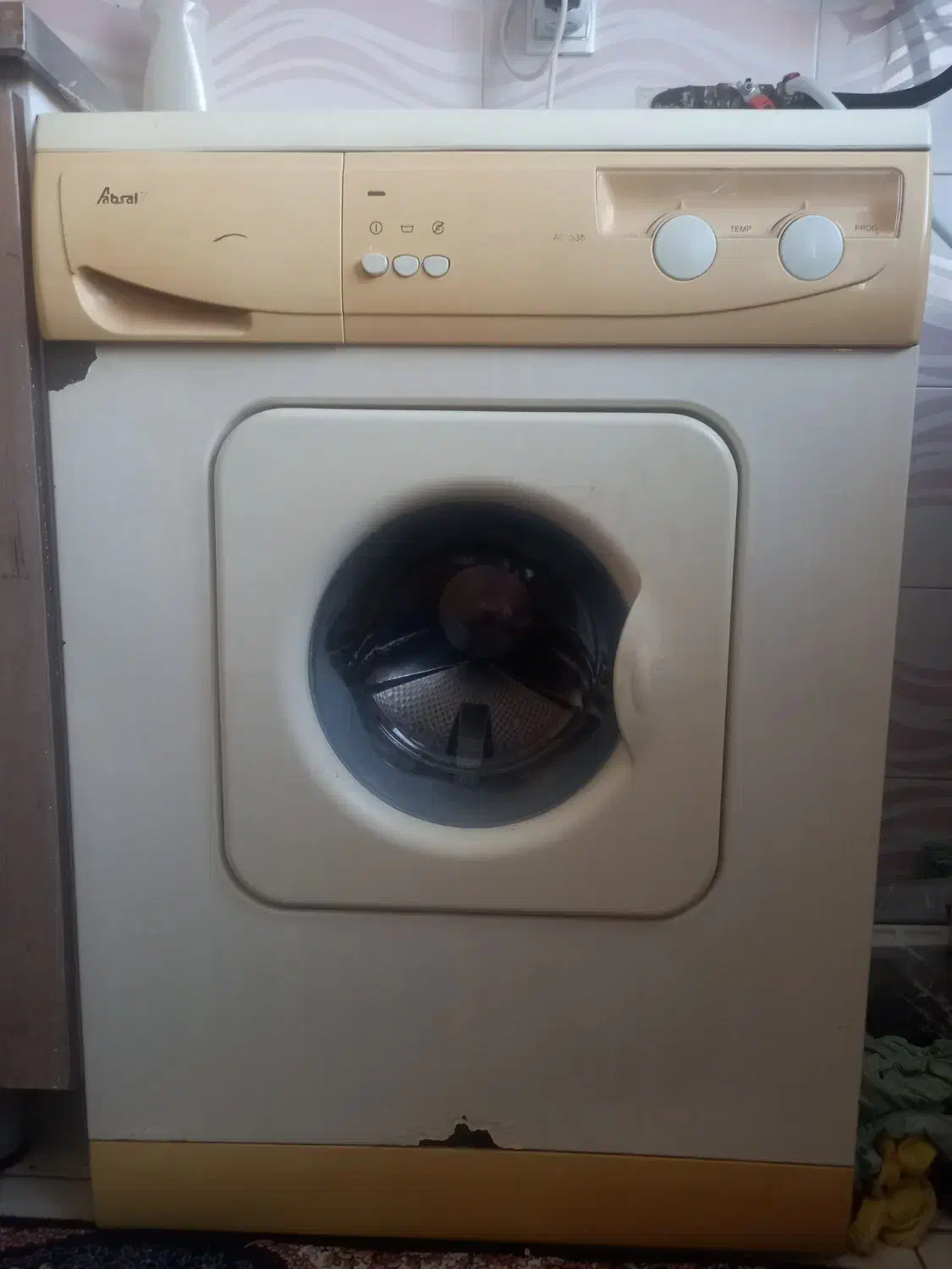 لباس شویی  ابسال 5 کیلویی  سالم بدون ایراد|ماشین لباسشویی و خشک‌کن لباس|ری, سیزده آبان|دیوار