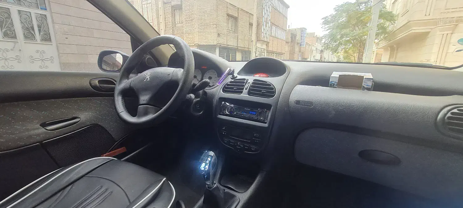 206 SD مدل ۸۷ تیپ ۵ دوگانه کارخانه|خودرو سواری و وانت|کاشمر, |دیوار