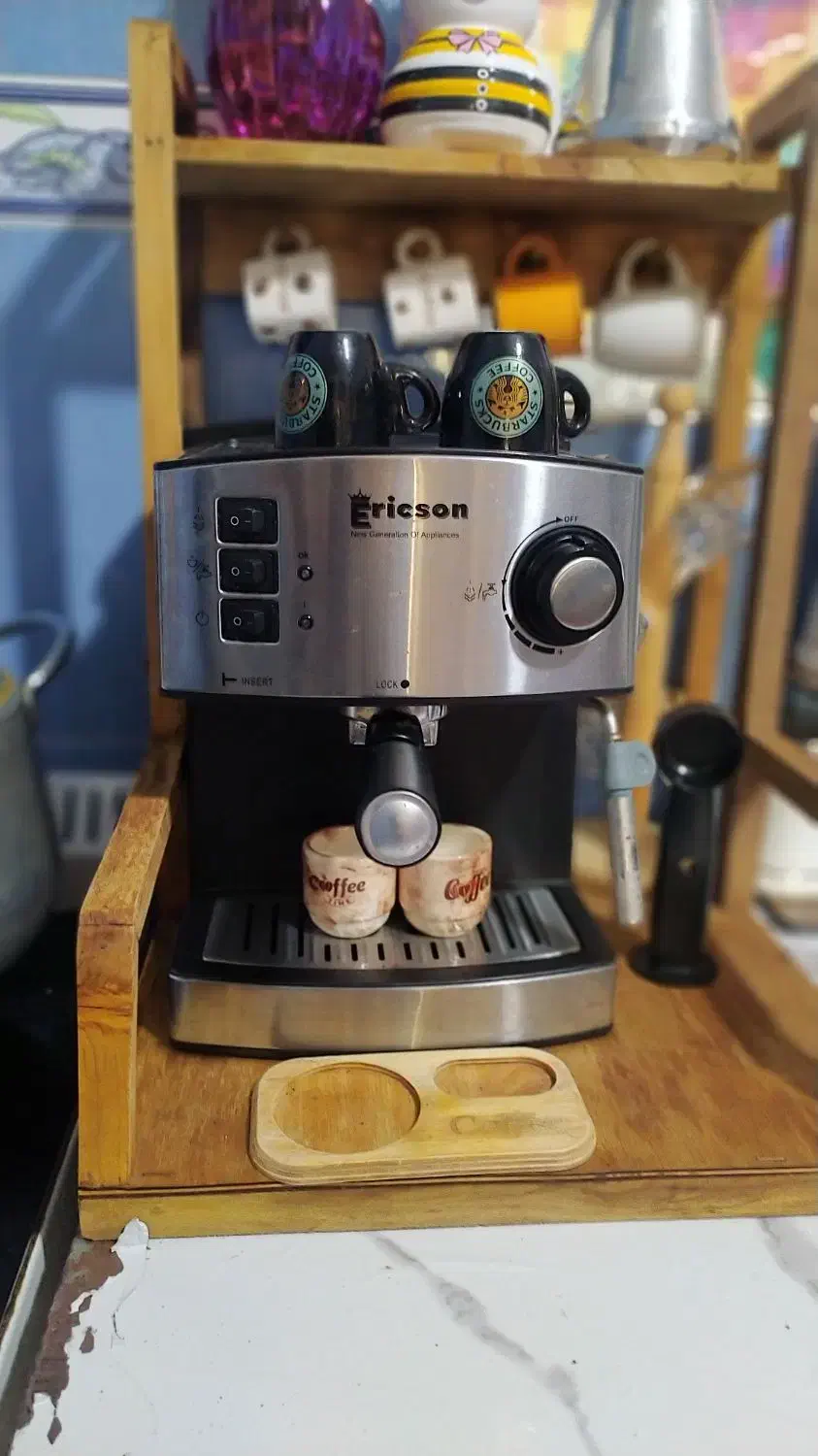 قهوه ساز (اریکسون) درحدنو|سماور، چای‌ساز، قهوه‌ساز|زابل, |دیوار